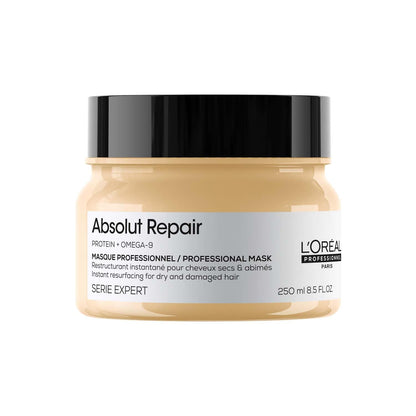 L'OrŽal Absolut Repair Hair Mask 250ml for Dry & Damaged Hair