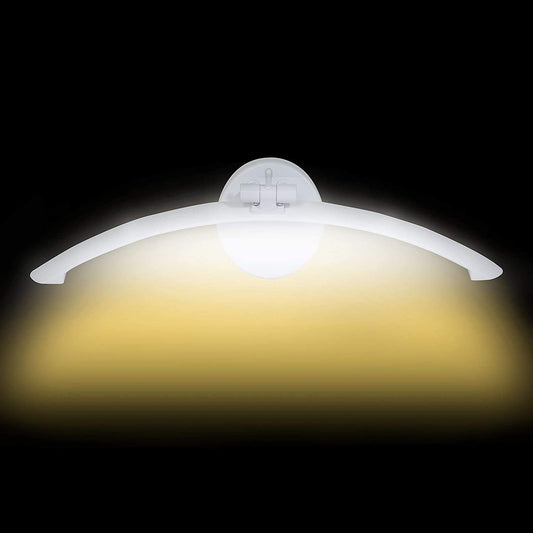 LED Wall Light with 90° Swivel Head, Metal Construction, Warm White 3000K, 6W for Artwork Display