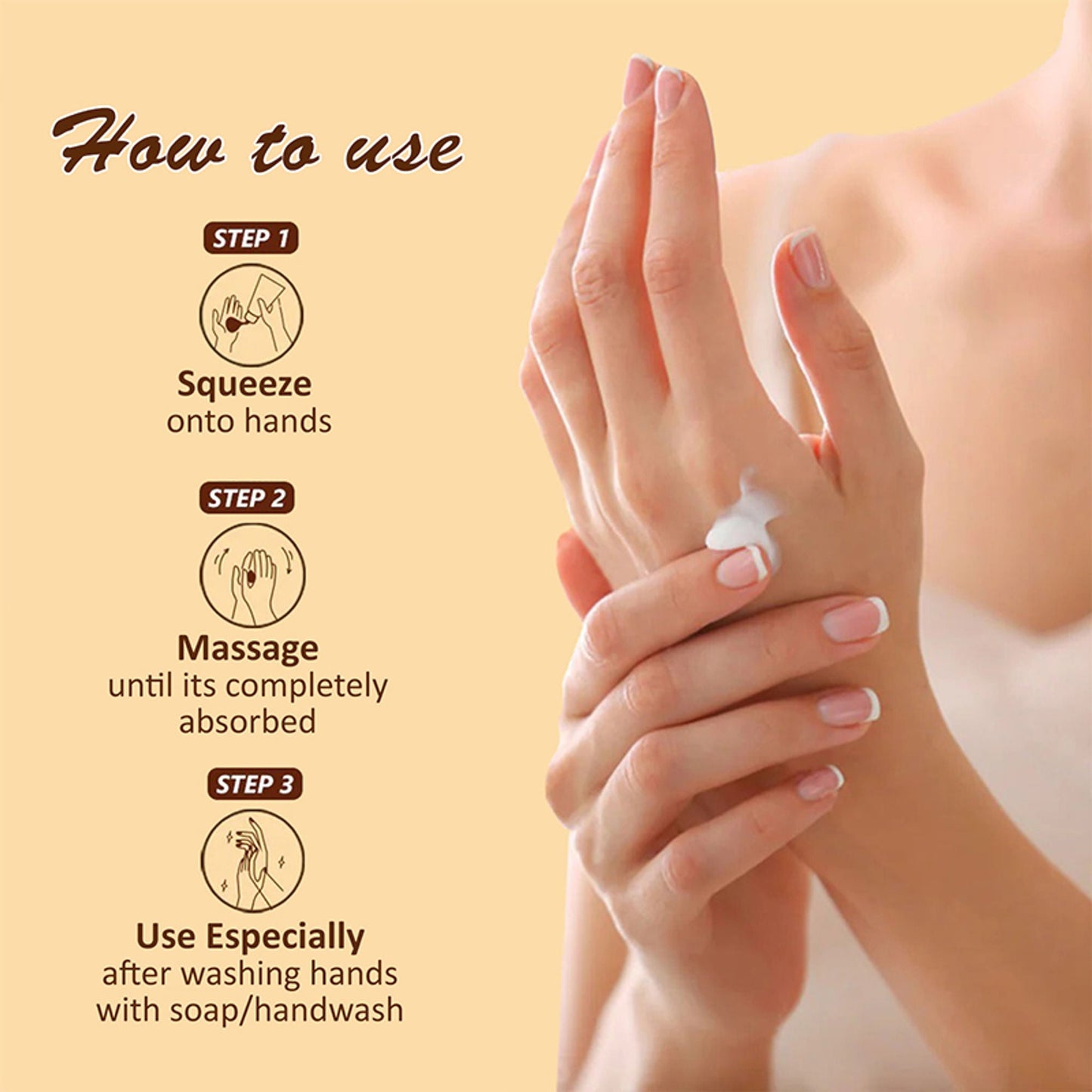 Omeo Vanilla Hand Cream - For Glowing & Hydrated Hands