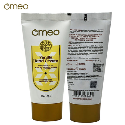 Omeo Vanilla Hand Cream - For Glowing & Hydrated Hands