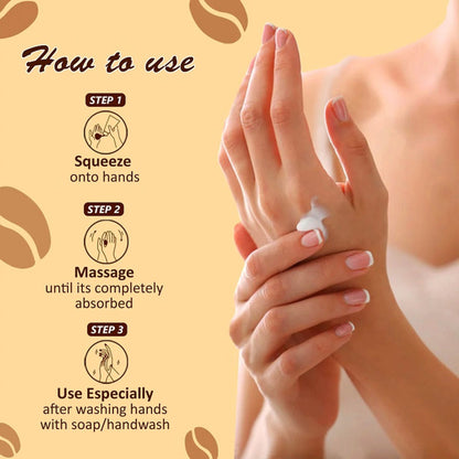 Omeo Coffee Hand Cream - For Glowing & Hydrated Hands