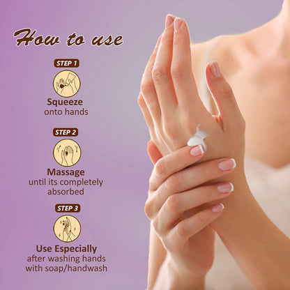 Omeo Mulberry Hand Cream - For Glowing & Hydrated Hands