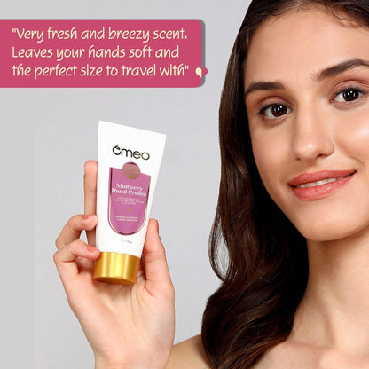 Omeo Mulberry Hand Cream - For Glowing & Hydrated Hands