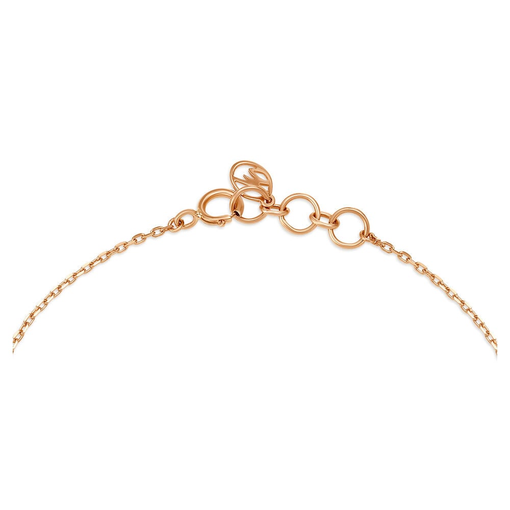 14KT Rose Gold Diamond Bracelet in 14K Rose Gold, 0.079 ct