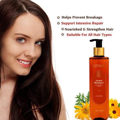 Omeo Arnica Shampoo With Arnica Extracts - Anti Hairfall