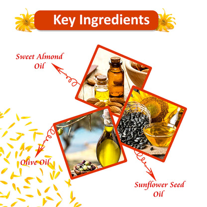 Omeo Arnica Hair Oil With Amla & Almond Oil Extract