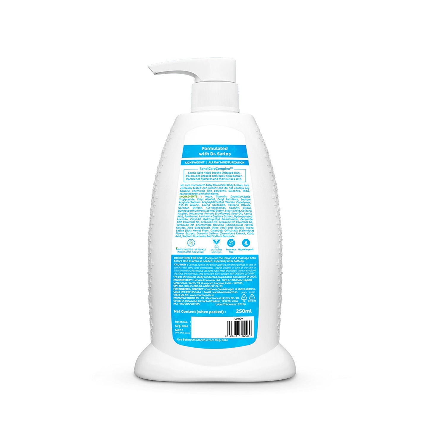 Mamaearth Baby Dermasoft Body Lotion