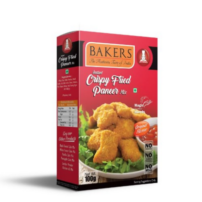 BAKERS Paneer Butter Masala , Gobi Manchurian , Crispy Fried Paneer, Fried Rice Mix