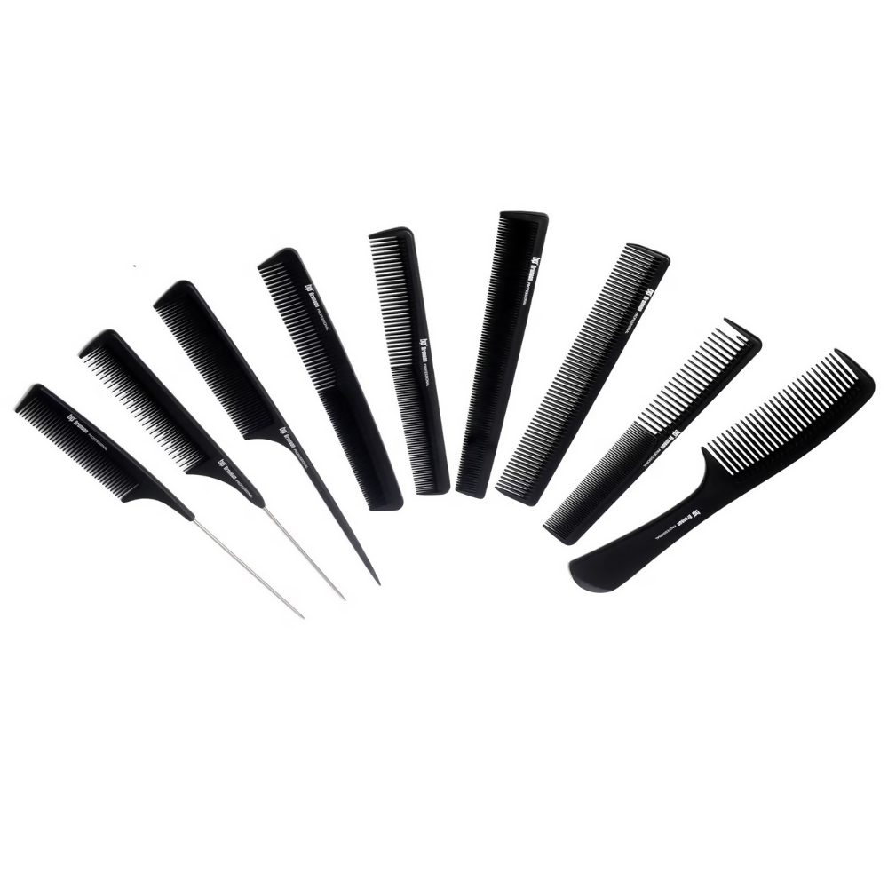 Bronson Professional 9 Pcs Hair Combs Set
