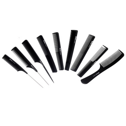 Bronson Professional 9 Pcs Hair Combs Set