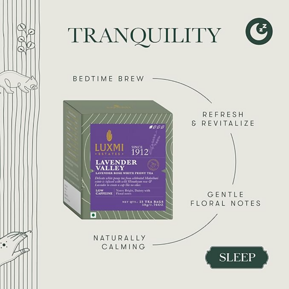 Luxmi Estates Lavender Valley White Tea
