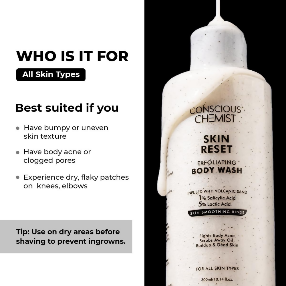 Conscious Chemist Skin Reset Exfoliating Bodywash
