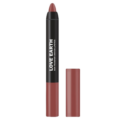 Love Earth Lip Crayon Non-Transfer Lipstick - Summerina Brown