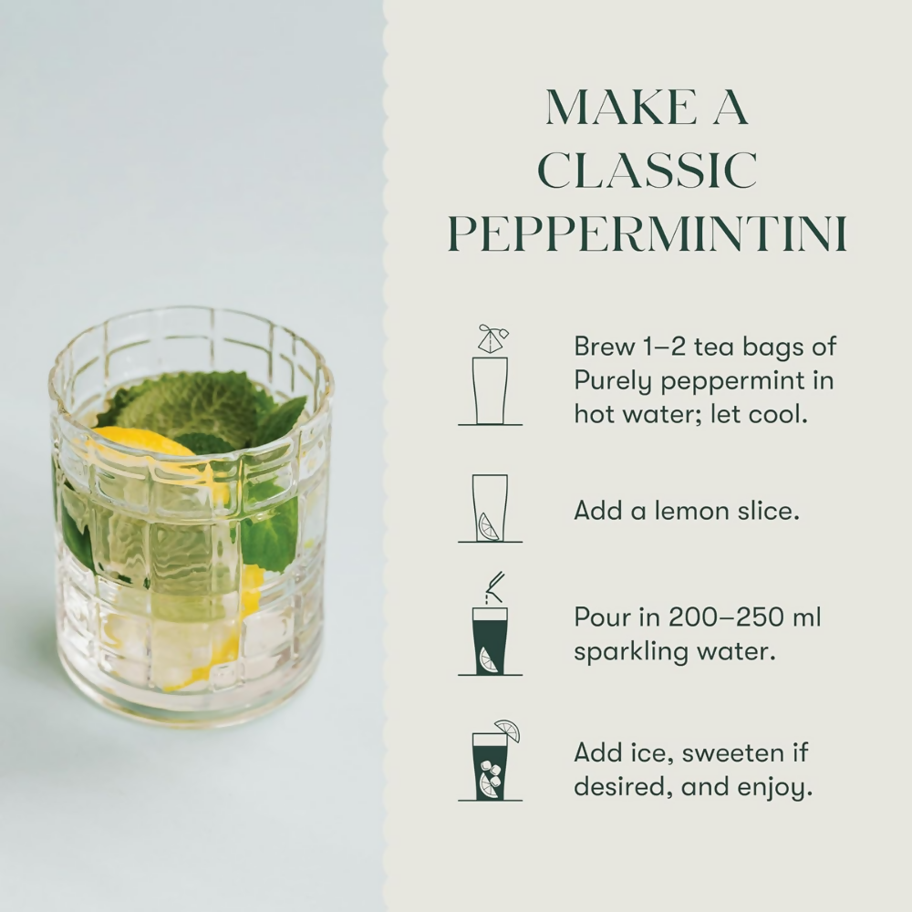Luxmi Estates Pure Peppermint Organic Herbal Infusion