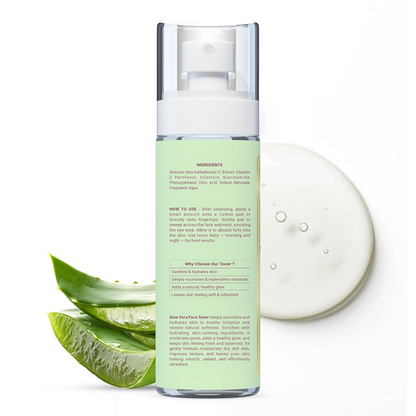 Milky Moon Aloe Vera Toner Instant Cooling & Hydrating Face Toner