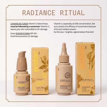 Poshan Skincare Radiance Rivaaz Duo!