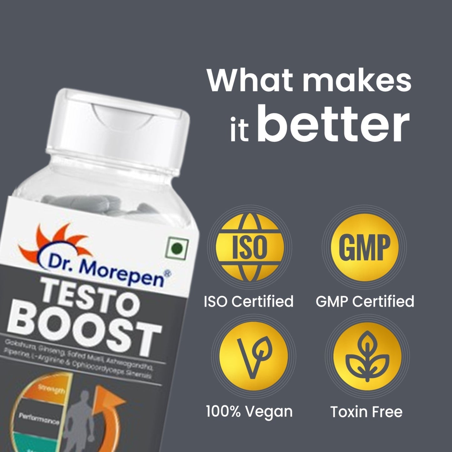 Dr Morpen Testo Boost Tablets