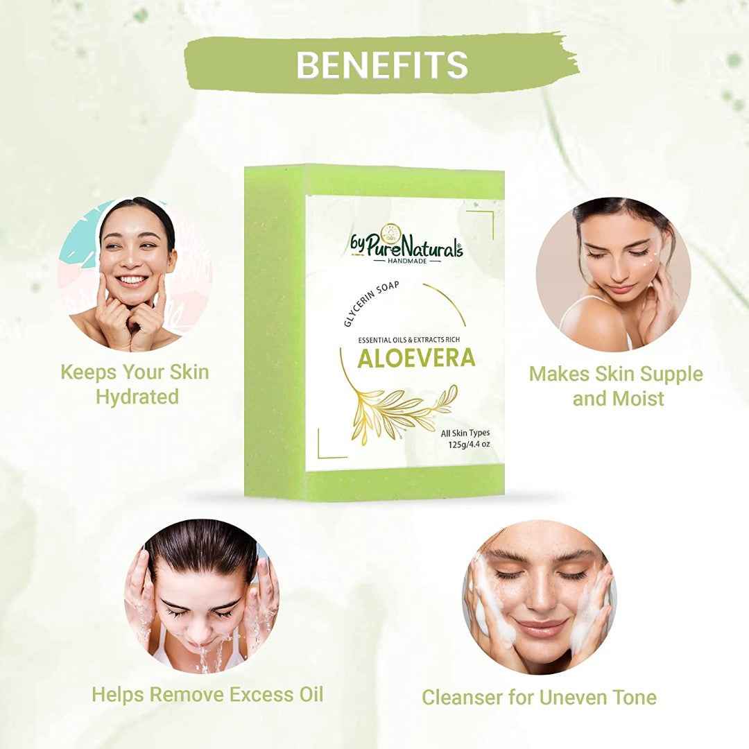 byPureNaturals Aloevera Soap