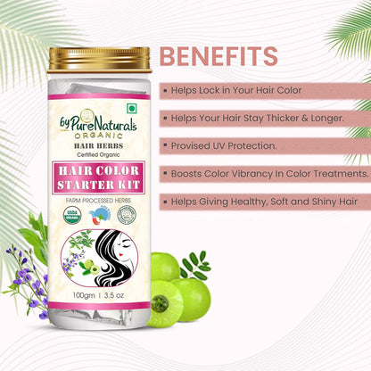 byPureNaturals Organic Hair Coloring Kit