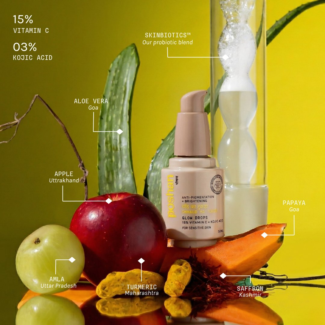 Poshan Skincare Chaand Taara Glow Duo