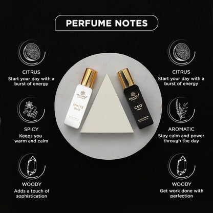 Bella Vita Light & Dark (CEO Man & White Oud) Perfume Combo