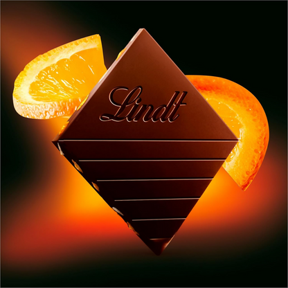 Lindt Excellence Orange Intense Dark Chocolate