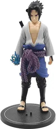 Naruto Anime Big Set B – Sasuke Uchiha Action Figure 18CM |PVC| Collectible Statue by ShoppingNest