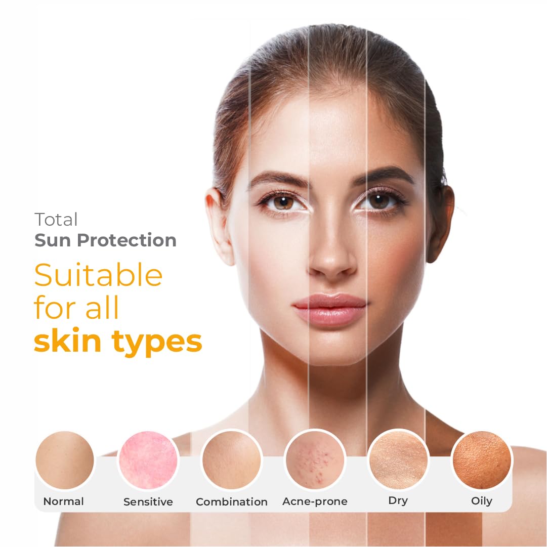UV Doux Sunscreen Gel SPF 50 PA+++ - Water-Resistant & Non-Comedogenic