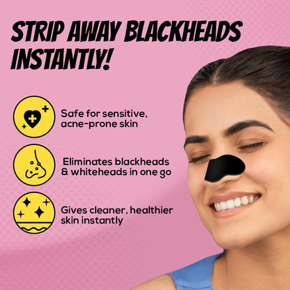 Blackhead Removal Strips with Algae & Vitamin E - 5 Pack