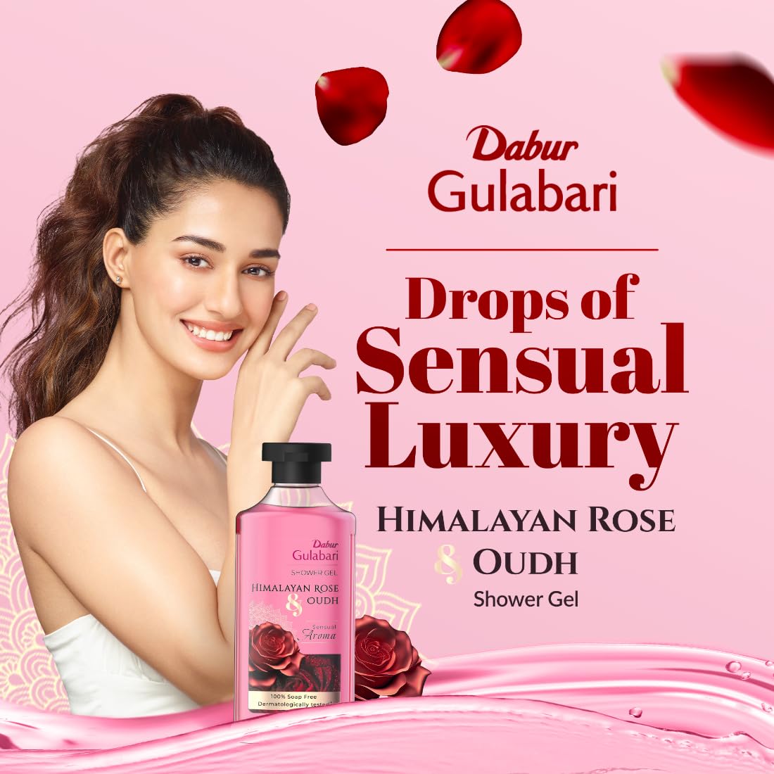 Himalayan Rose & Oudh Shower Gel - 250ml | No Parabens