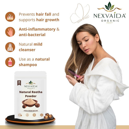 Herbal Hair Care Powder Combo - Amla, Reetha, Shikakai & More