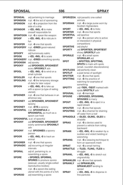 The Official SCRABBLE Players Dictionary 