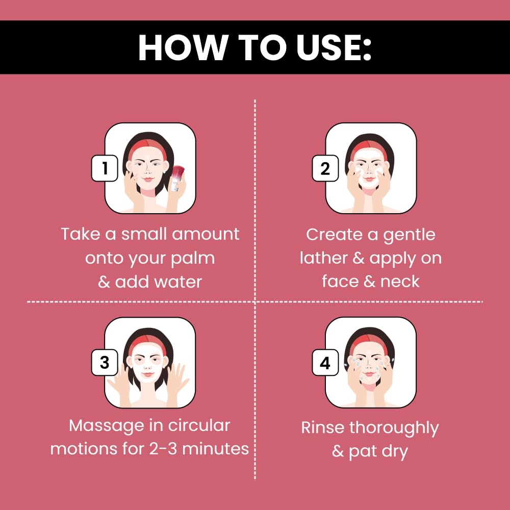Deep Cleansing Facial Foam for Clear and Smooth Skin - 70ml