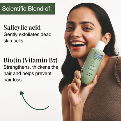 Anti Dandruff Shampoo with Salicylic Acid & Biotin, 250ml