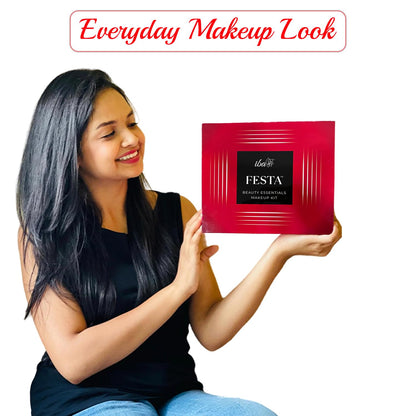 5-in-1 Beauty Essentials Makeup Kit for Women - Long Lasting