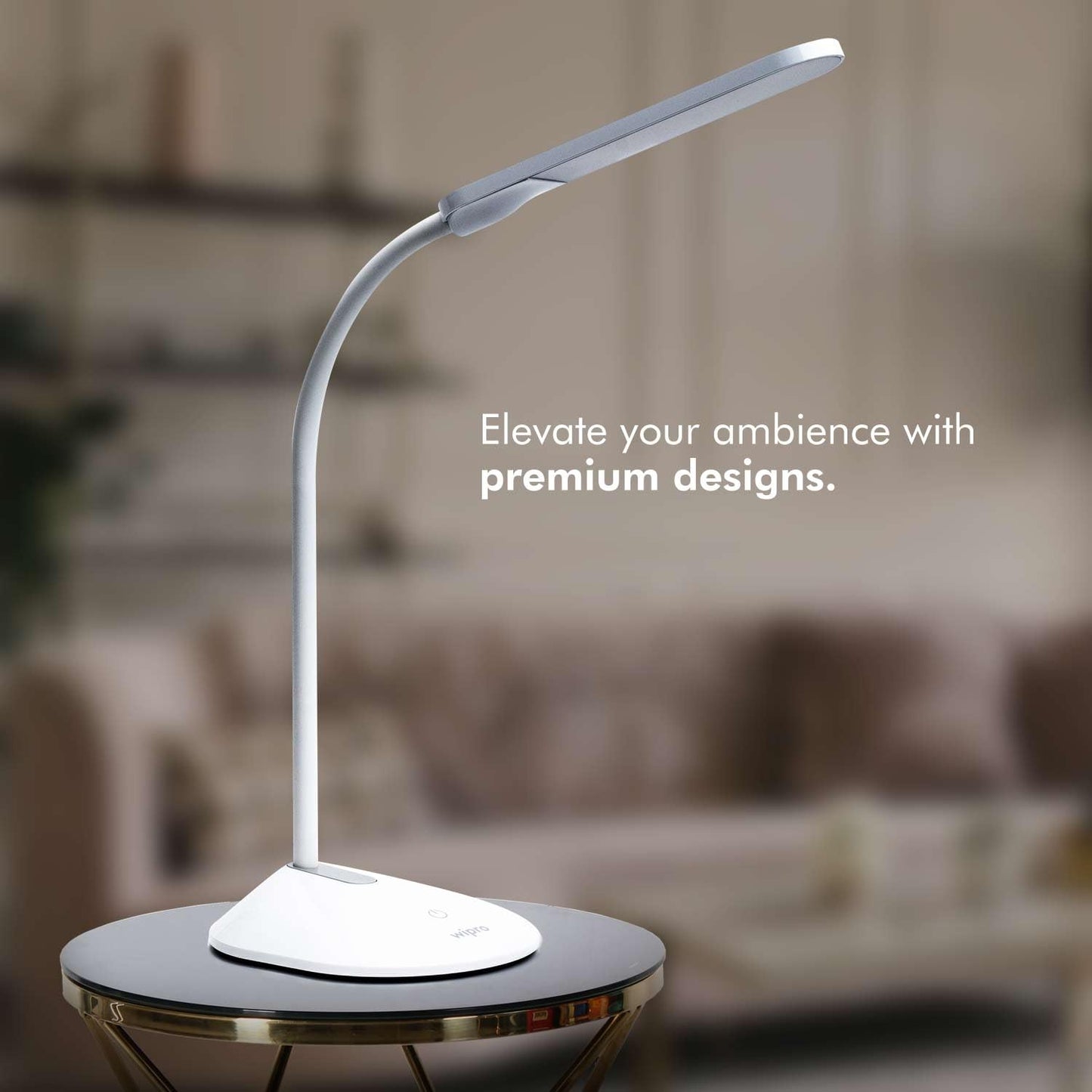 LED Table Lamp with Dimming & Color Changing - 6W, Adjustable Angle, Modern Design, Cool Day Light/Neutral White/Warm White