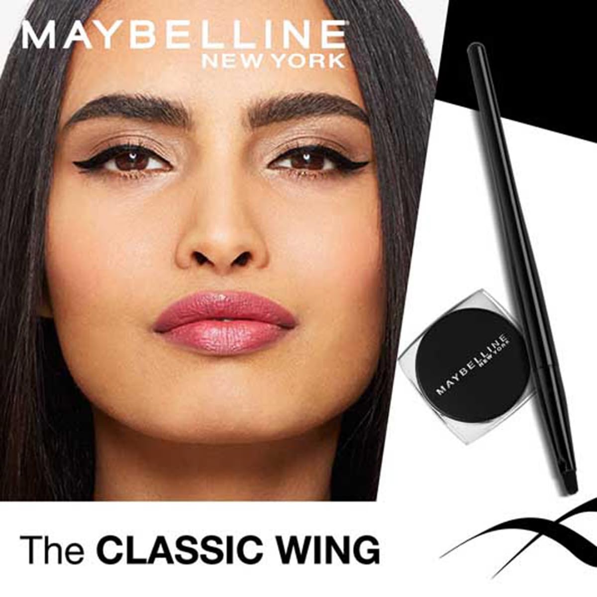 Intense Black Gel Eyeliner - Long Lasting, 36Hr Wear
