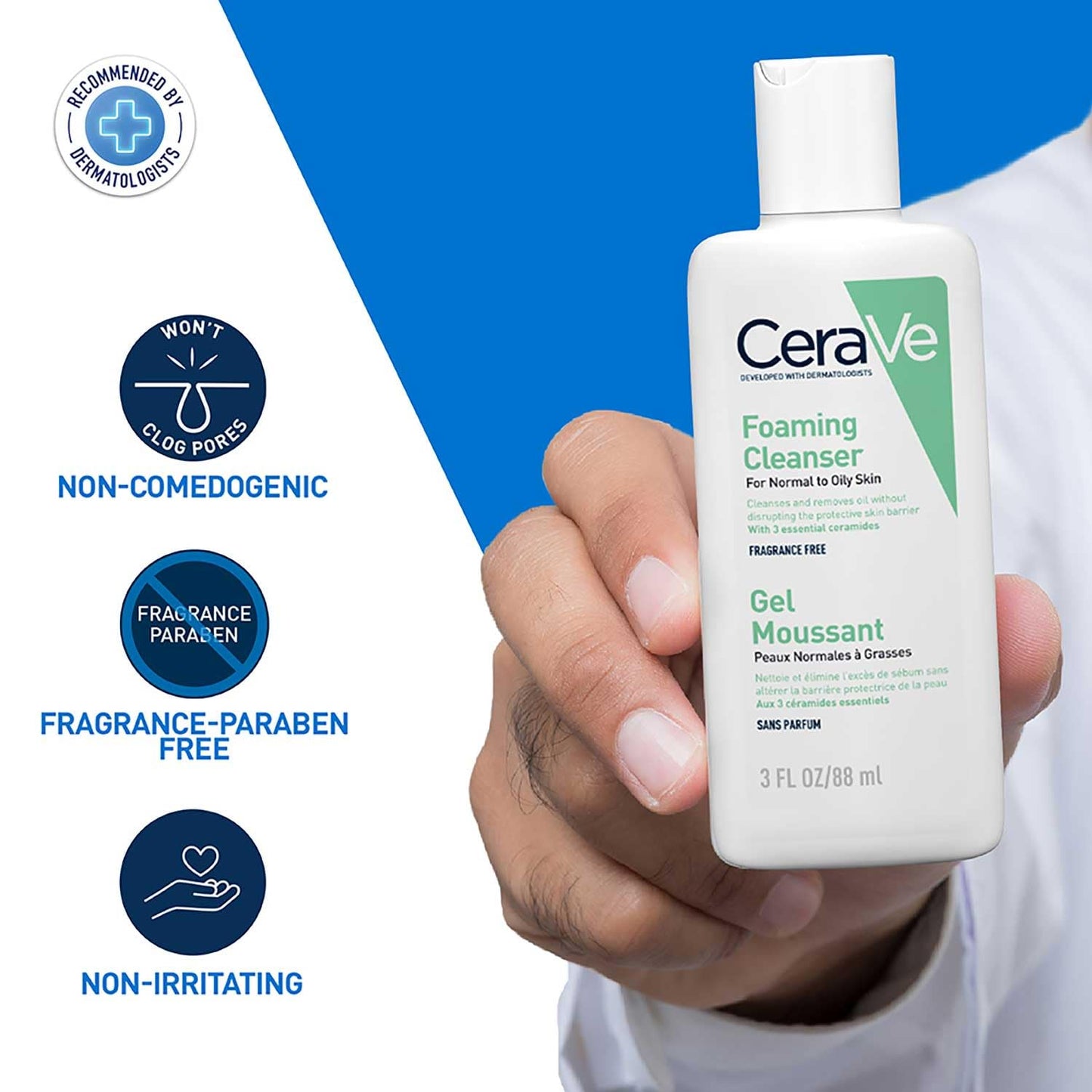 Foaming Cleanser for Normal to Oily Skin - 88ml