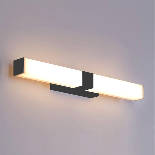 15W Rectangular LED Wall Light - Warm White - Metal Alloy & Plastic - Modern Design