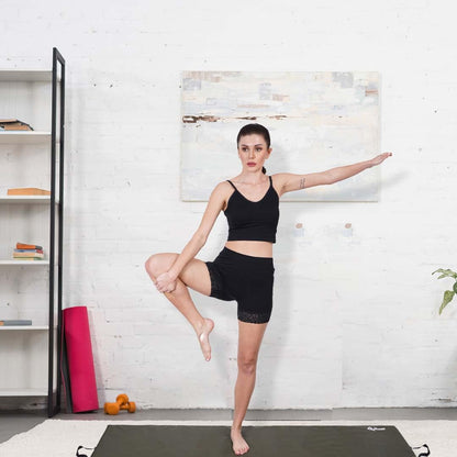 Extra Large Eco-Friendly Yoga Mat - 10MM Thick, Non-Slip