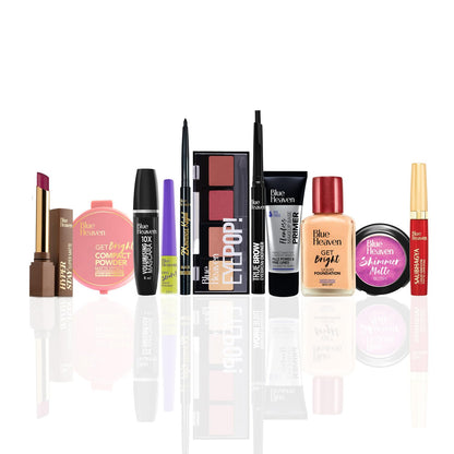 All-In-One Bridal Makeup Kit - 11 Essential Products