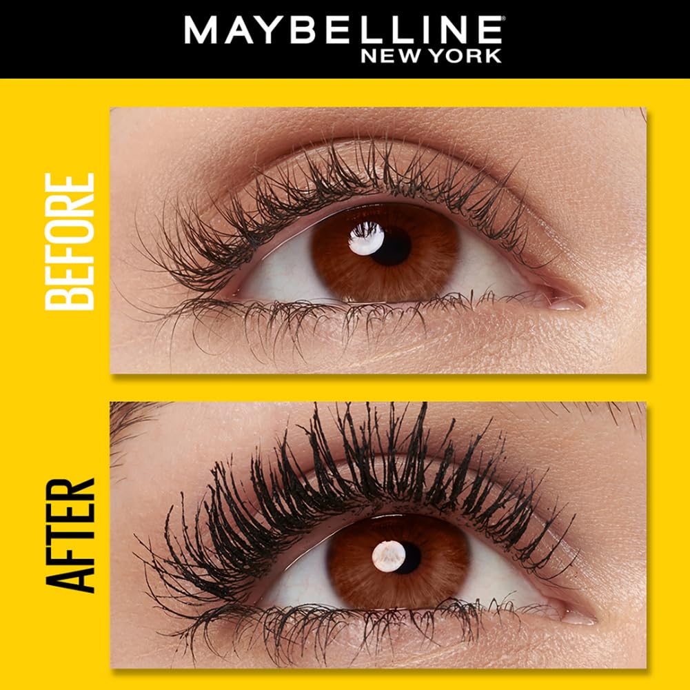 Maybelline Volumizing Waterproof Black Mascara 10ml