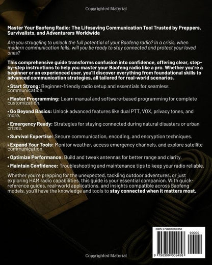 All-In-One Baofeng Radio Preparedness: The Guerrilla’s One-Stop Guide to Rapidly Mastering Your Baofeng Radio. Never Lose Touch. Keep Your Family Safe Especially During Critical Times