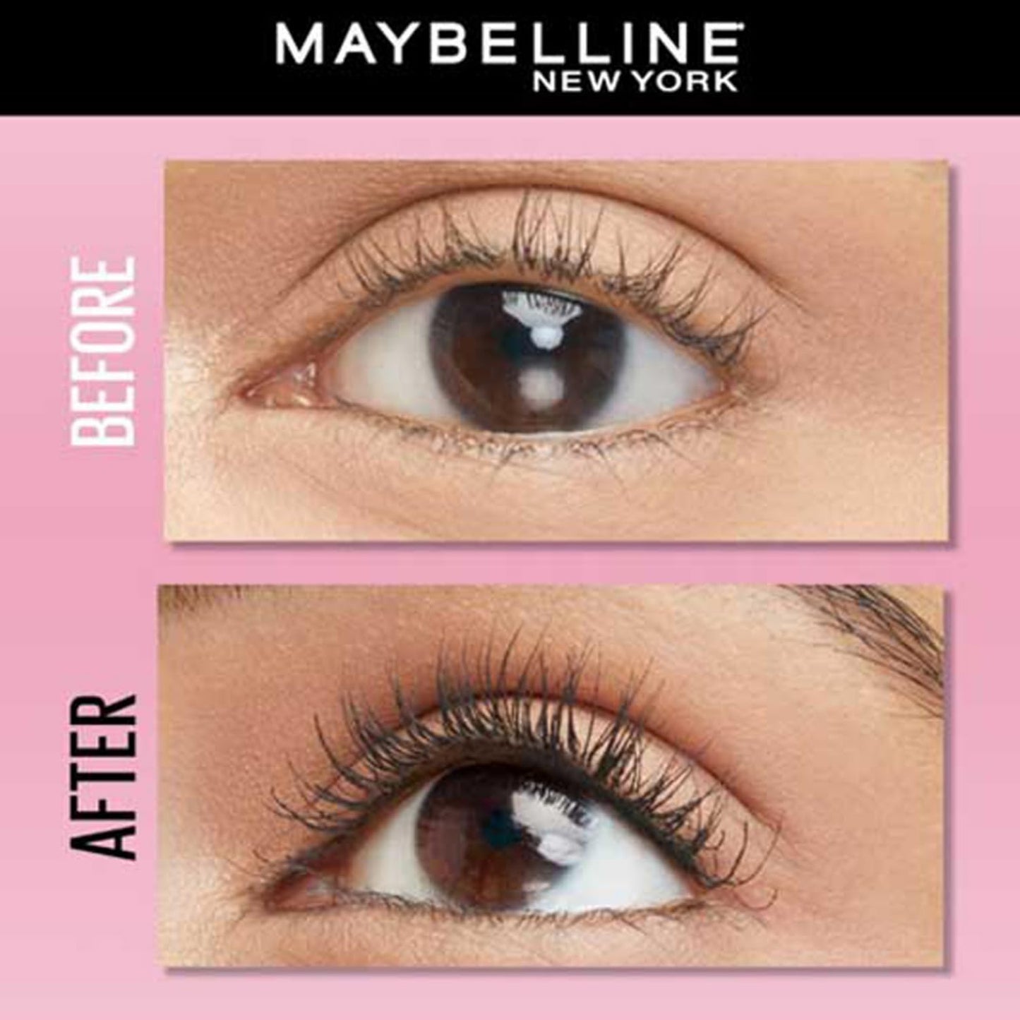 Maybelline Hypercurl Mascara, Black, Waterproof, 9.2ml