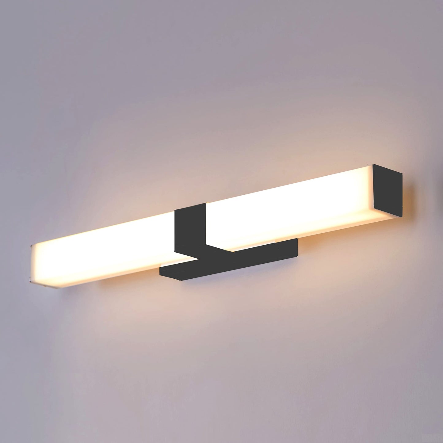 15W Rectangular LED Wall Light - Warm White - Metal Alloy & Plastic - Modern Design