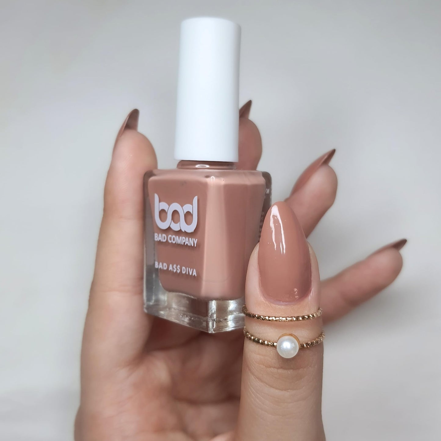 Nude Nail Polish 10ML, Glossy, Long Lasting, Vegan, Quick Dry
