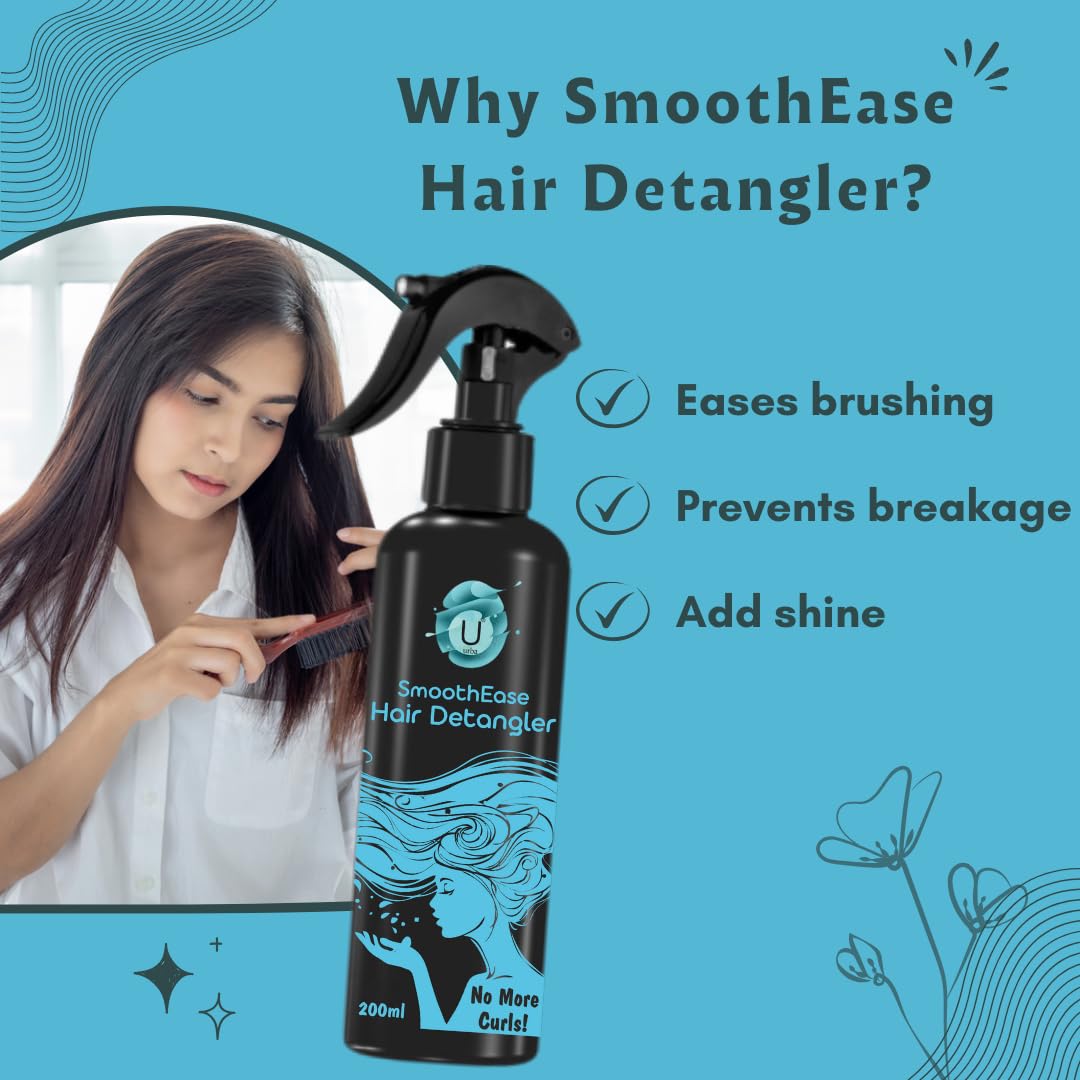 Detangler Mist Spray 7.03 Fl Oz - Paraben & Sulfate Free
