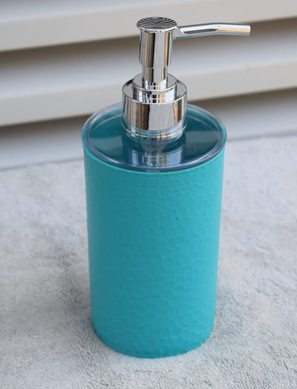 Plastic Soap Dispenser - Unbreakable Blue - 500ml Capacity - Anti-Corrosive Pump - Ideal for Kitchen and Bathroom