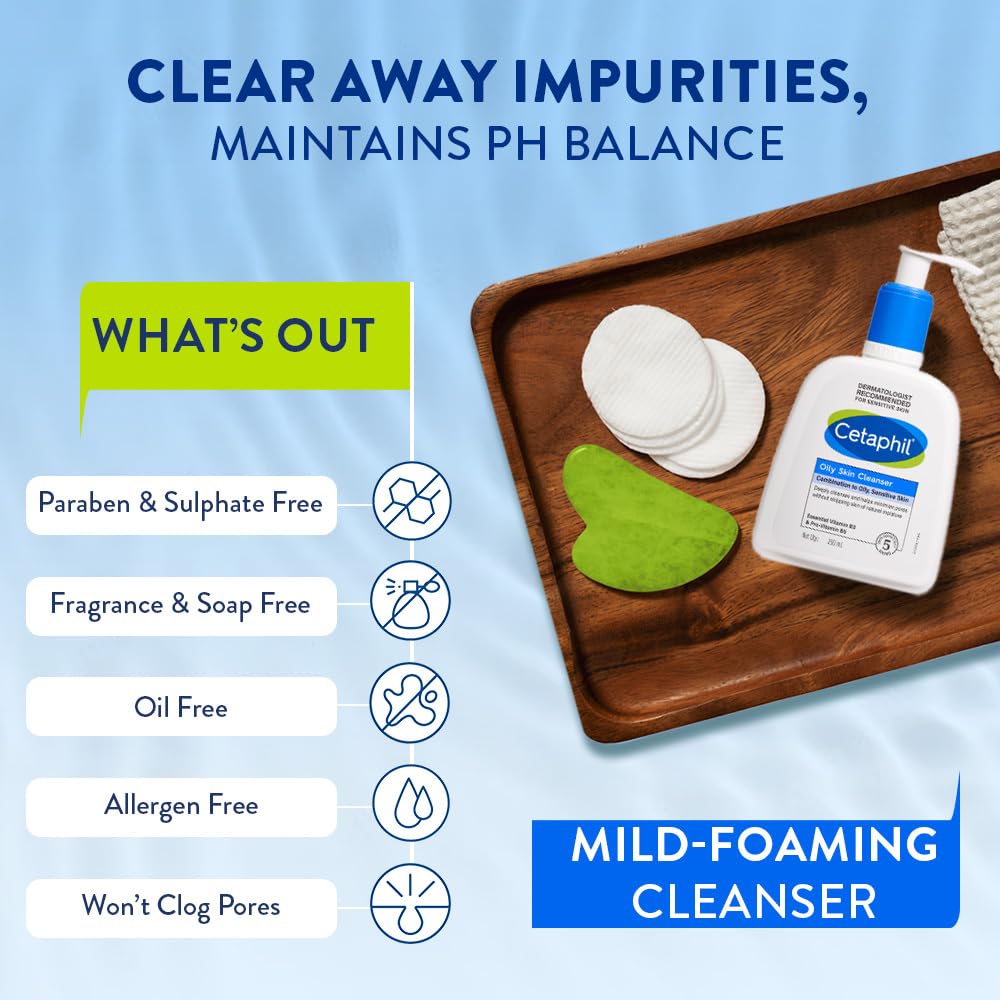 Gentle Foaming Face Wash for Oily, Acne-Prone Skin - 250ml
