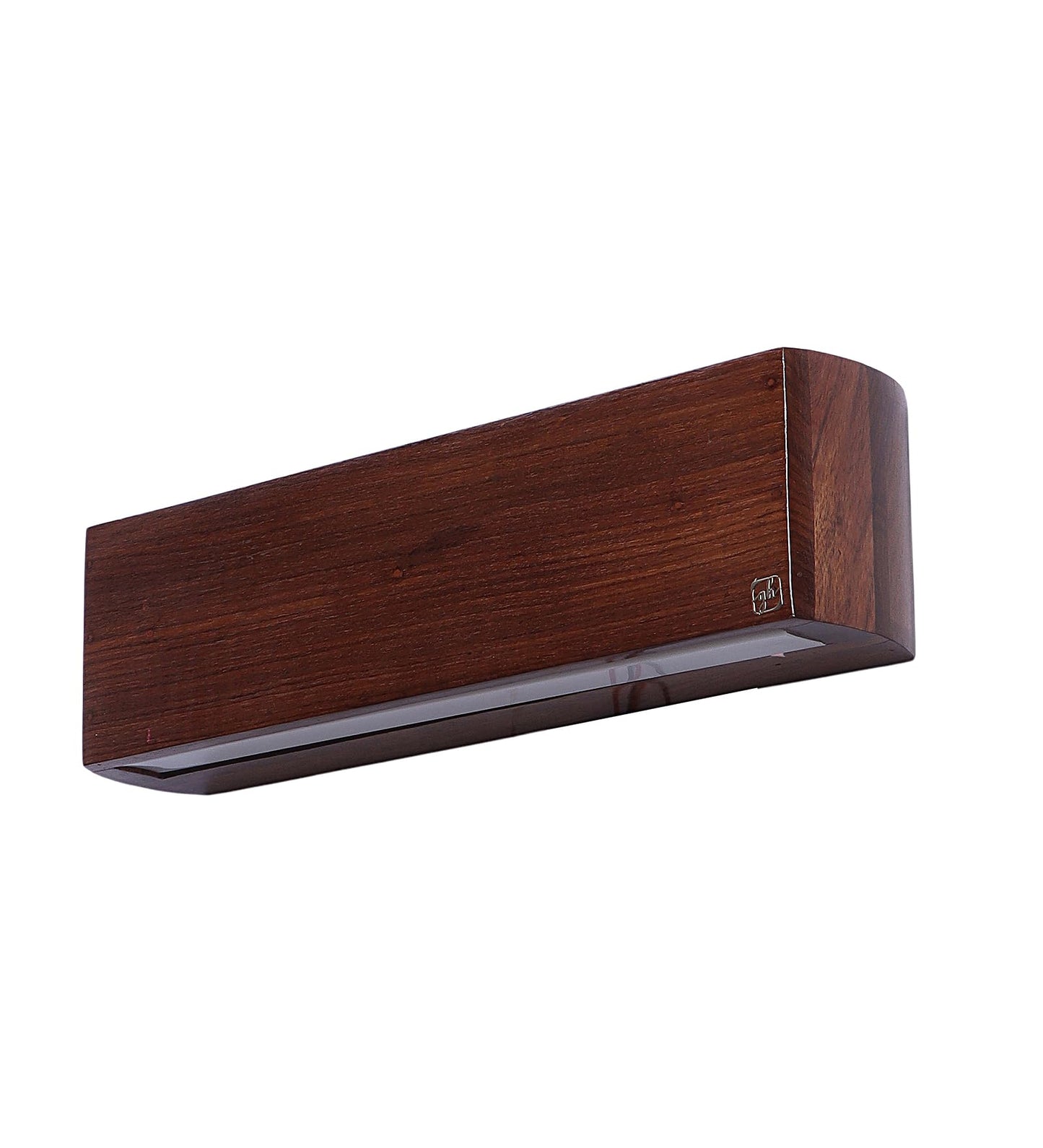Up-Down Wall Light Lamp - Handmade Sheesham Wood - 10W Warm White LED - 2 Way - Living Room, Bedroom, Hall